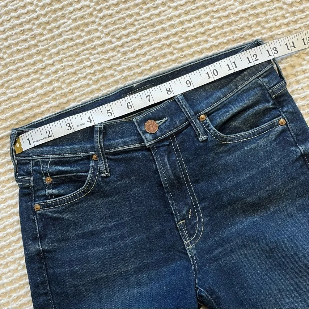 MOTHER The Rascal Ankle Snippet in Here Kitty Kitty Size 24